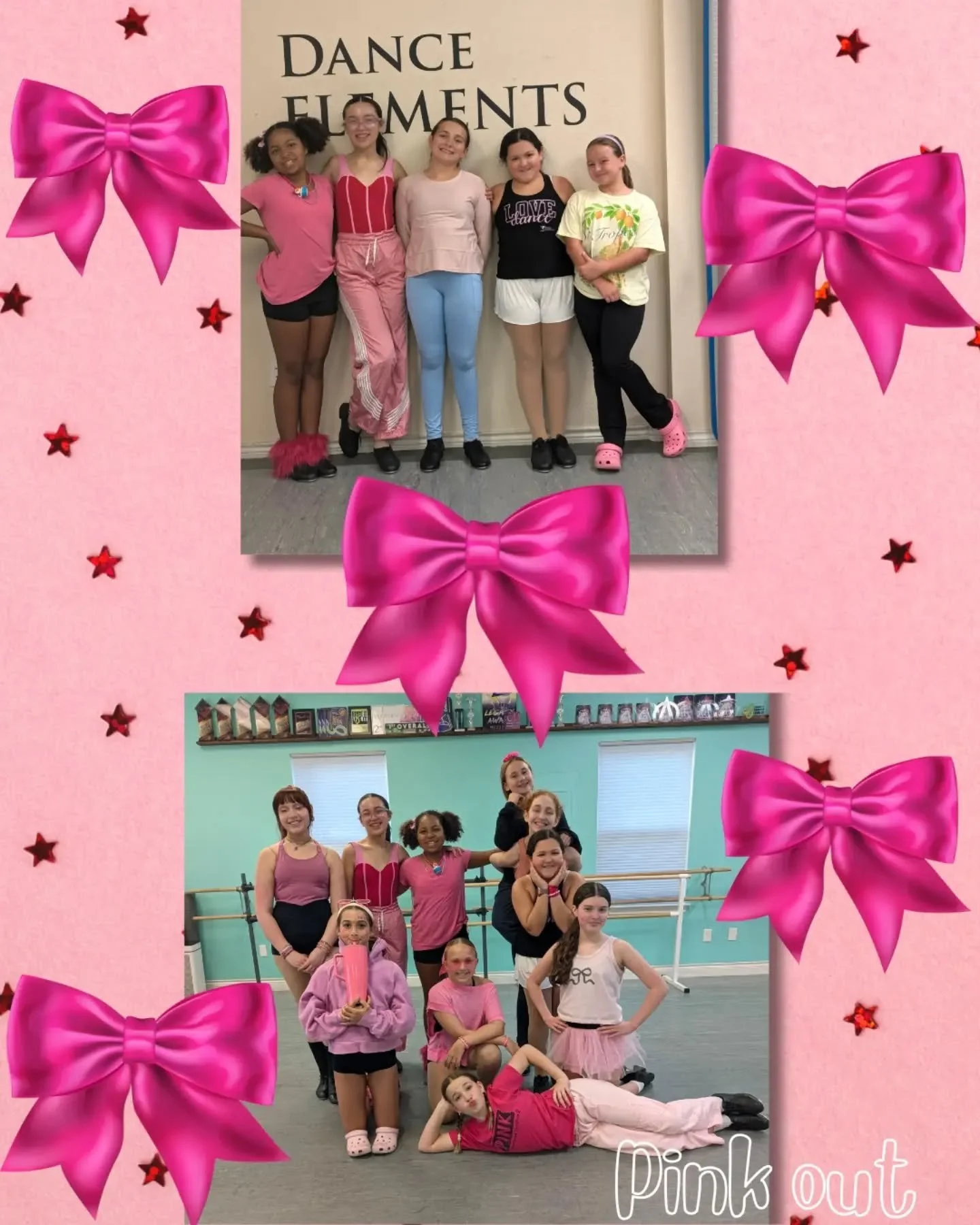 🎀 **WE&rsquo;RE SEEING PINK!** 🎀

Pink bows, pink leotards, pink everything! 💗 Our dancers brought all the pink vibes to the studio, and we couldn&rsquo;t love it more! 🩰✨

#DanceElements #PinkWeek #ThinkPink #DanceLife