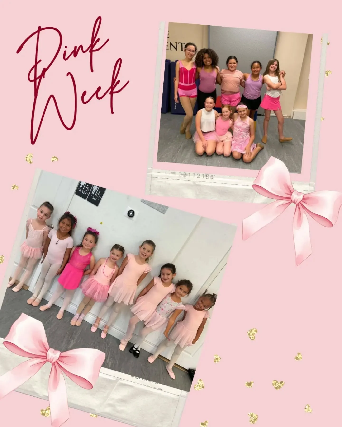 🩷 **PINK LOOKS GOOD ON US!** 🩷

A whole lot of pink and a whole lot of dance magic! ✨ Our Dance Elements dancers made Pink Week extra special with their adorable pink looks and beautiful smiles. 💕🩰

#DanceElements #PinkWeek #PinkVibes #DEFamily