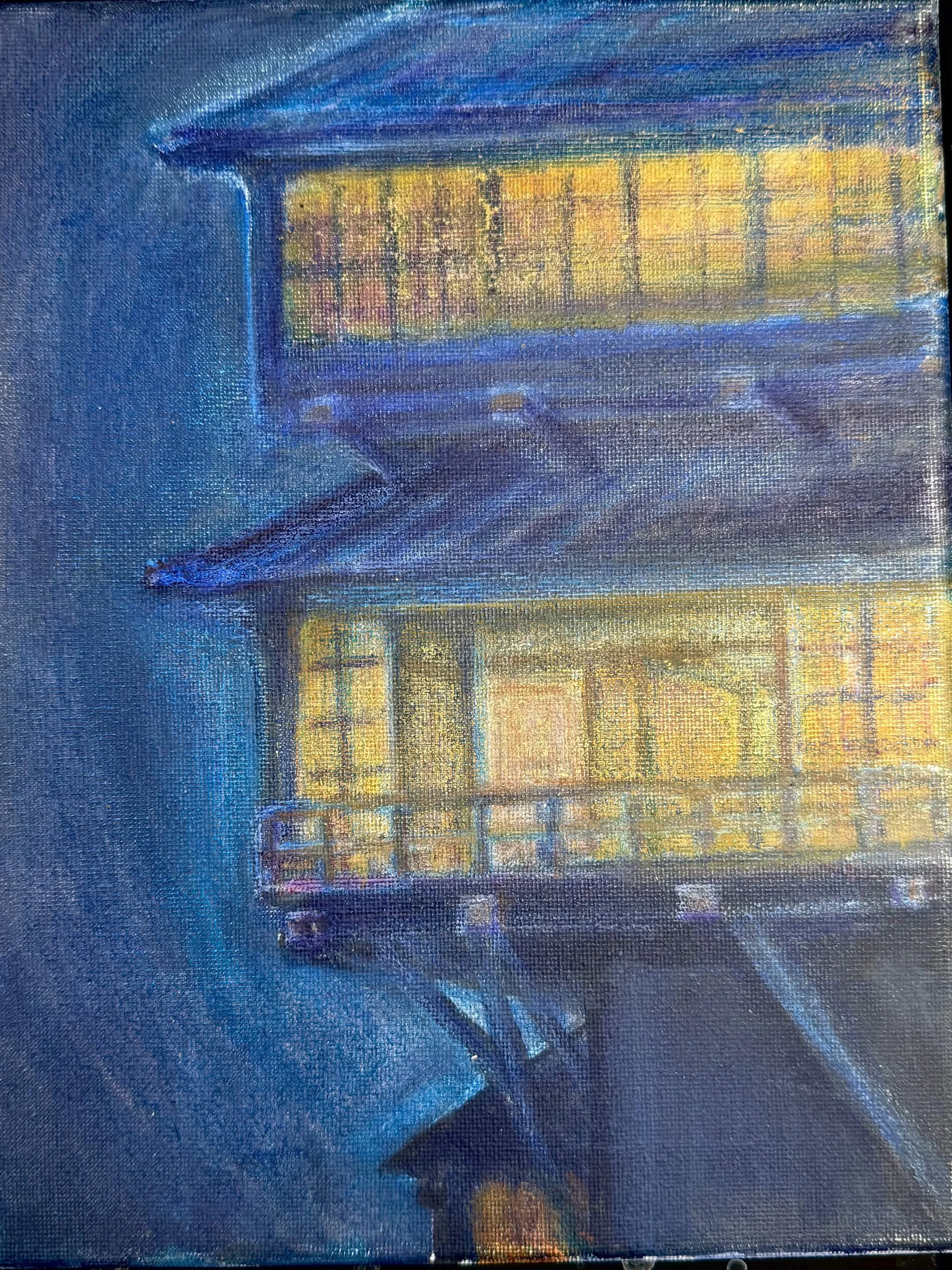Acrylic and Crayola