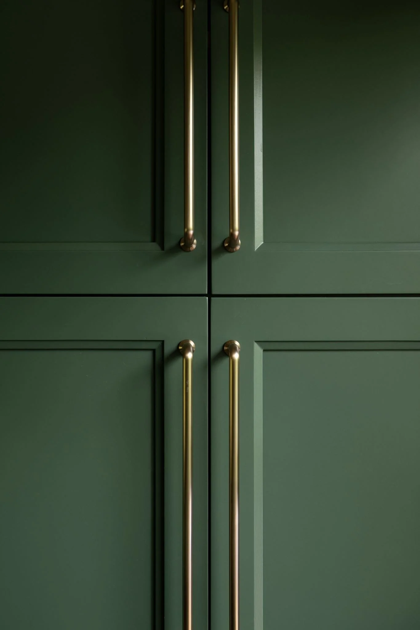 Brass cabinet pull hardware detail, custom
kitchen remodel Eden Prairie