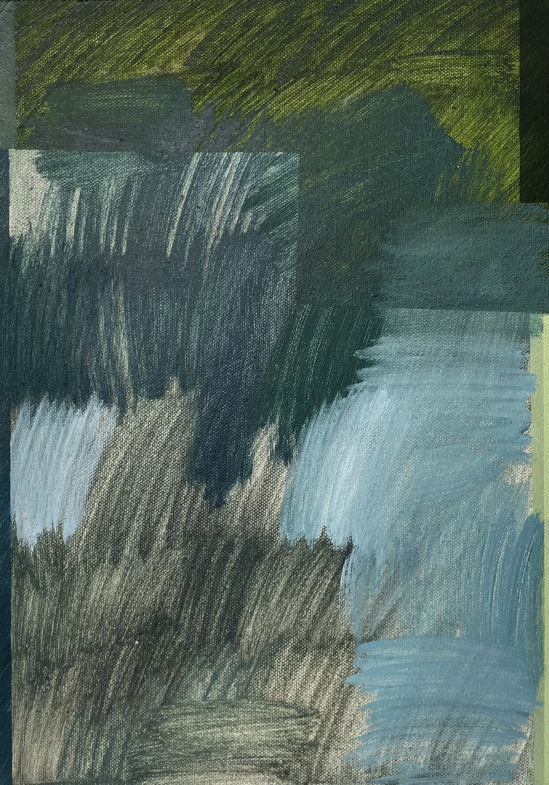 Kitty Horton • nightshade green 2026 • oil on canvas • 36 x 25 cm • $510