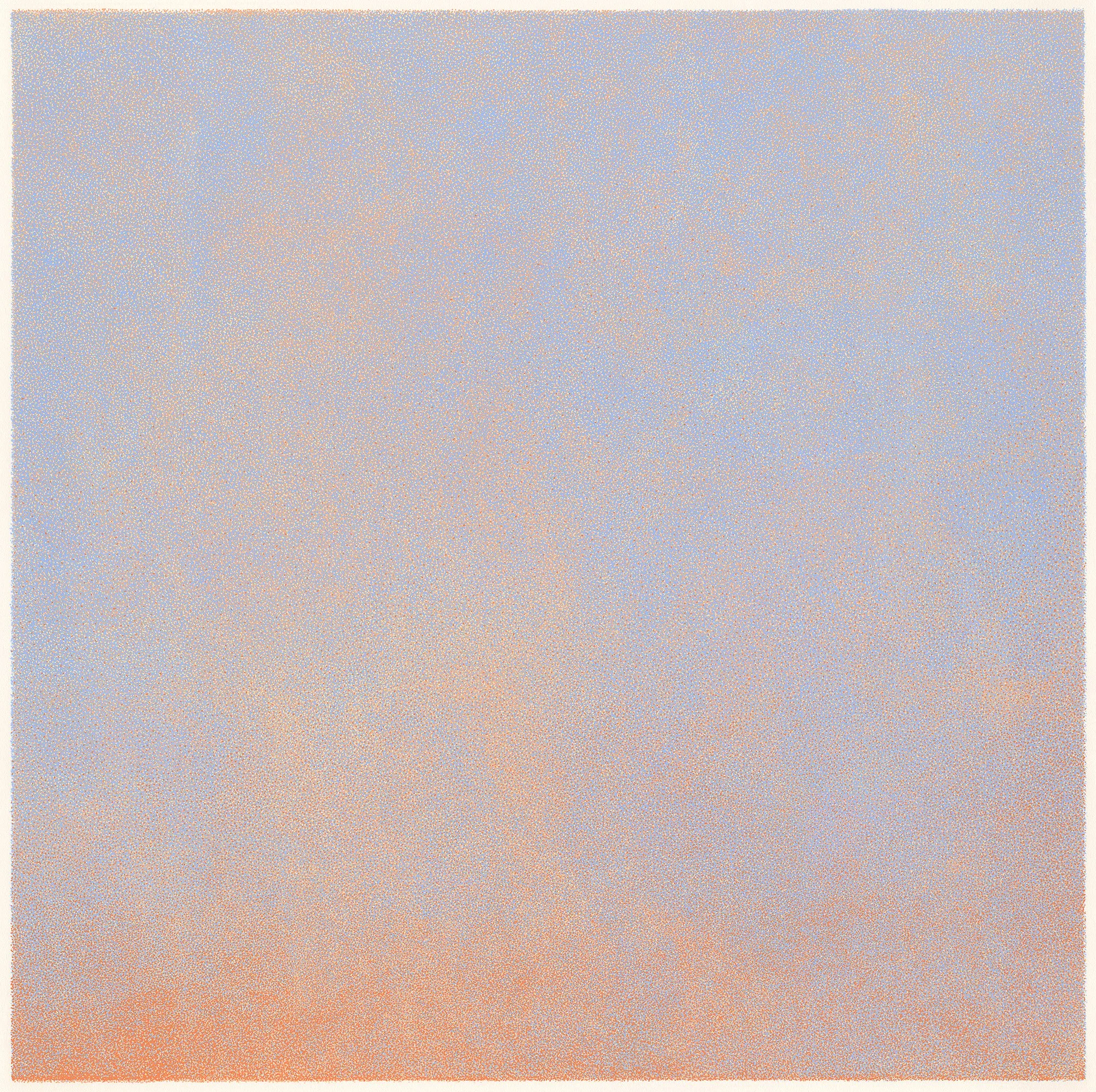 Alethea Richter • data to dust 2 • handprinted multi-layer silkscreen on BFK Rives. Custom framed • 76 x 66 cm • $1,400