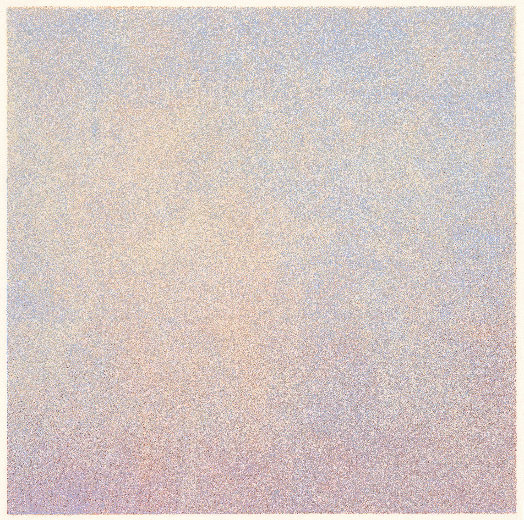 Alethea Richter     •     data to dust 3     •     Handprinted multi-layer silkscreen on BFK Rives. Custom framed     •     76 x 66 cm     •     $1,400