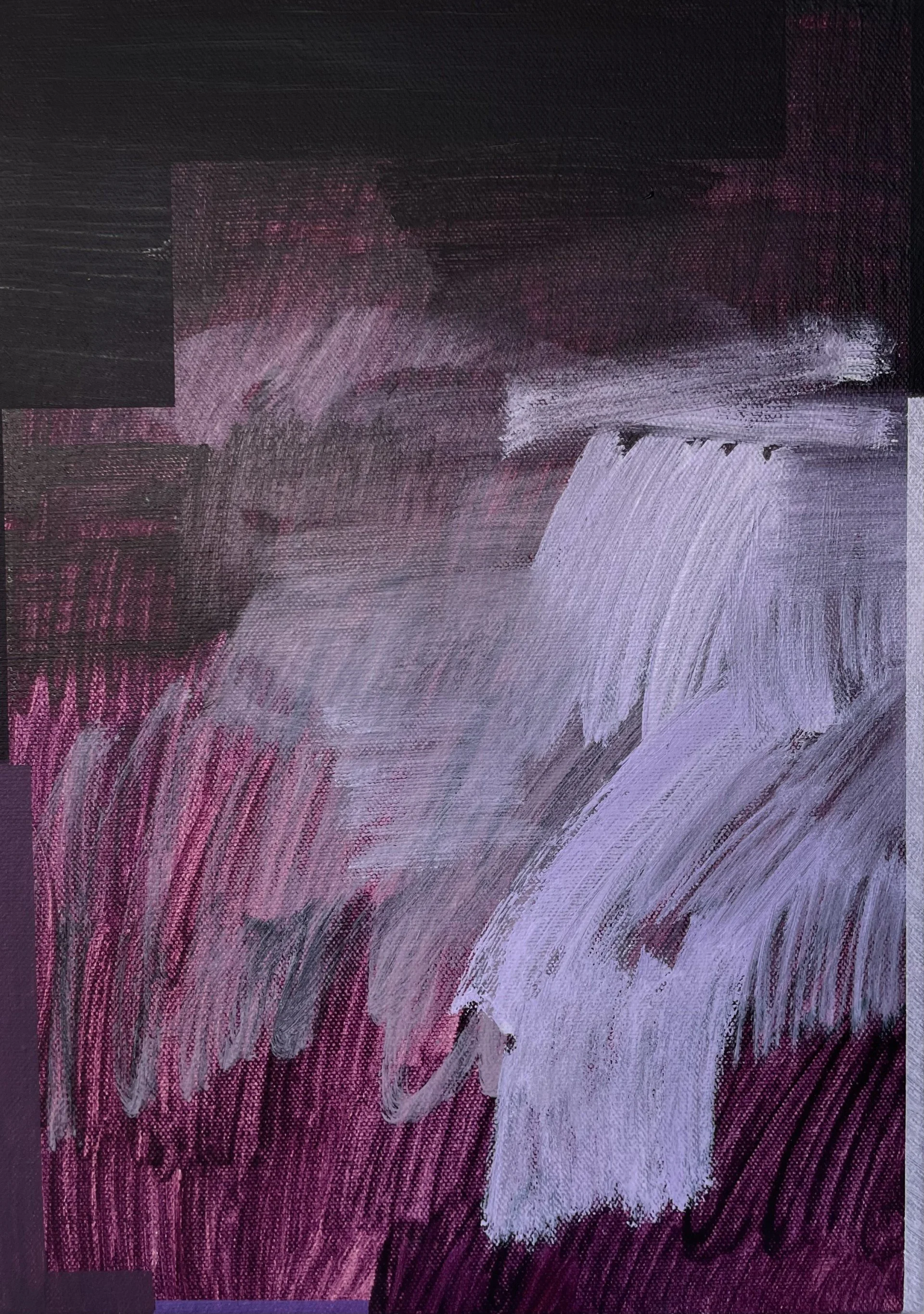 Kitty Horton • nightshade violet 2026 • oil on canvas • 36 x 25 cm • $510