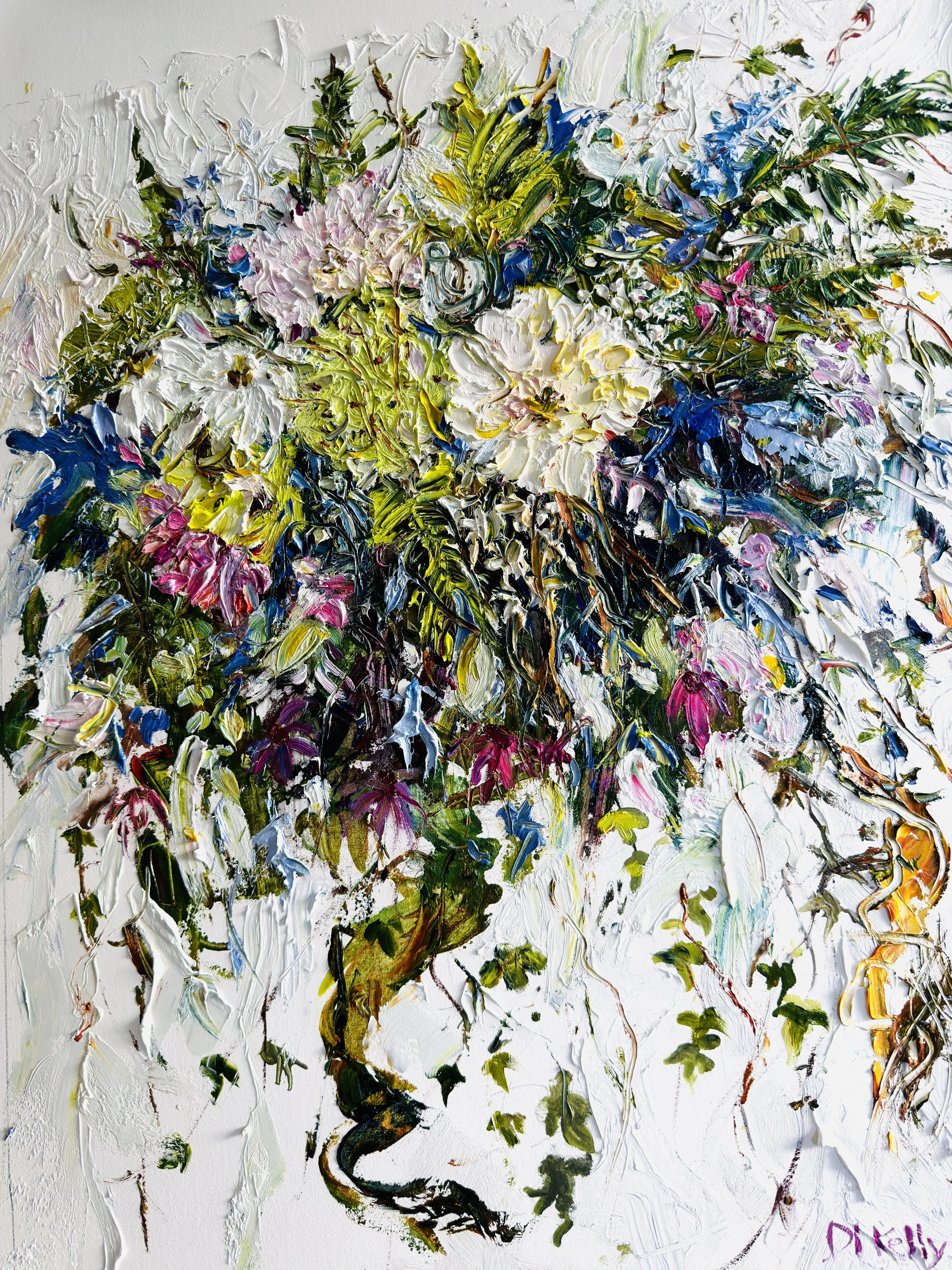 Dianne Kelly • arrangement • oils • 72 x 86 cm • $3500