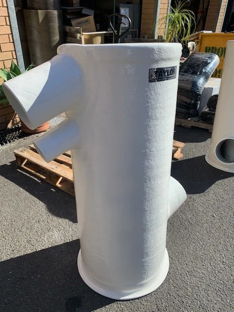 Marine water gas separator configured for commercial vessel.