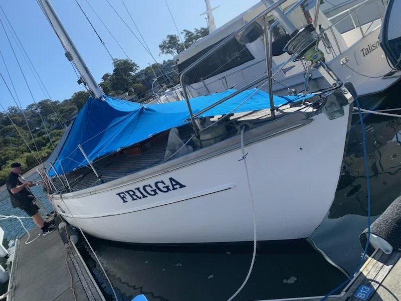 Taylor Marine Exhaust system supplied for sailing yacht.