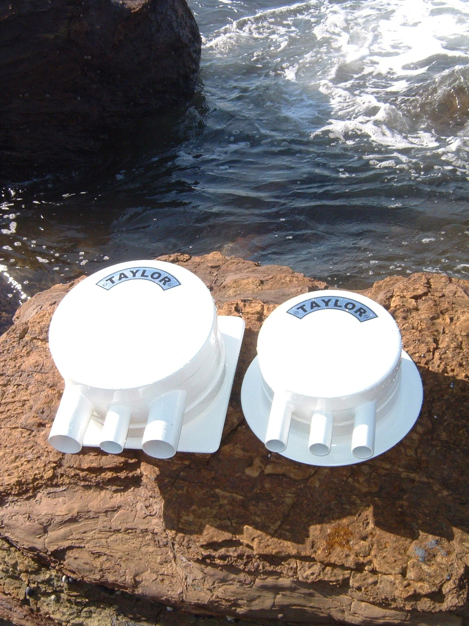 Taylor Marine Exhaust water gas separators.