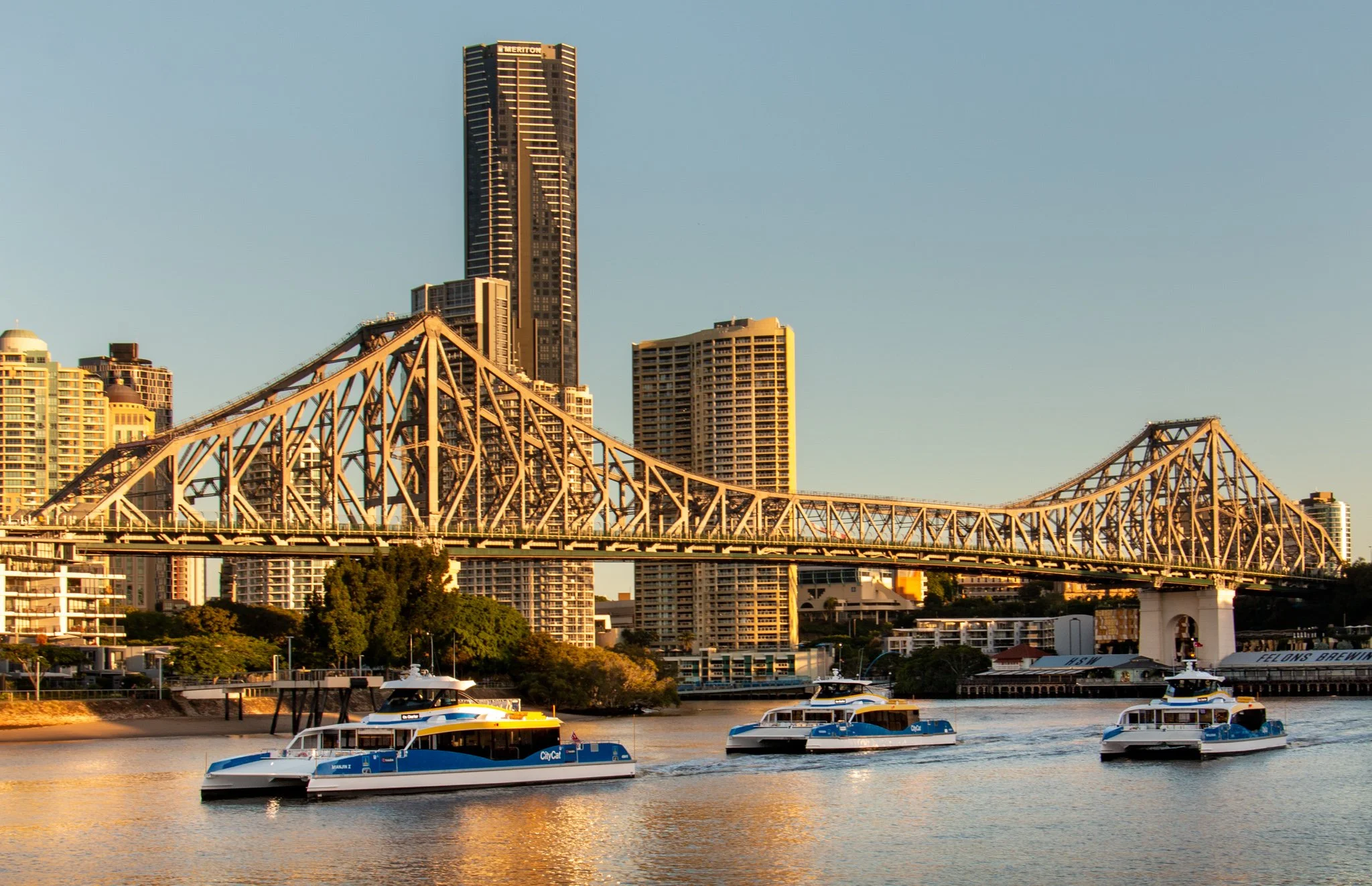 Taylor Marine Exhaust system supplied for a CityCat commercial passenger vessels operating on the Brisbane River.