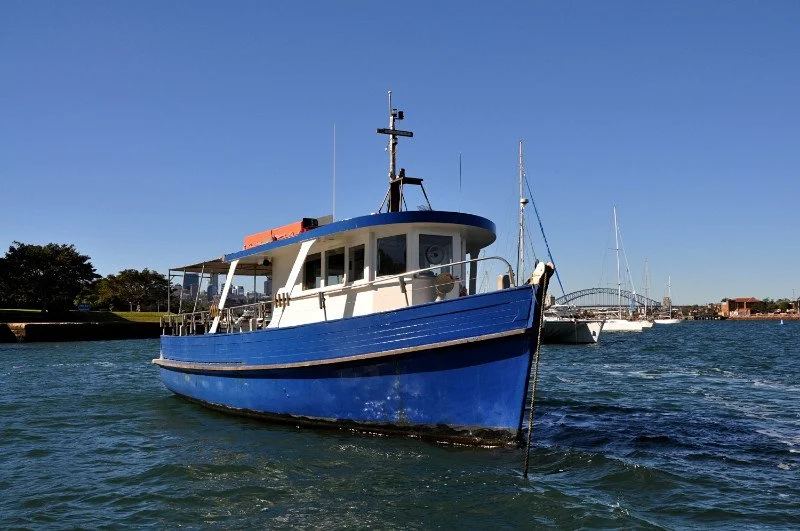 Taylor Marine Exhaust system supplied, combining modern exhaust technology with classic vessel design.