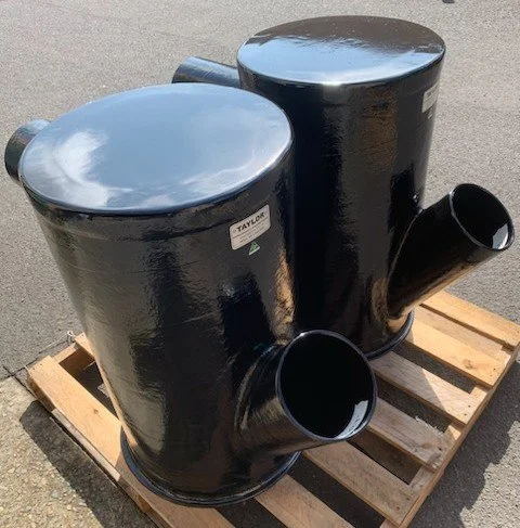 Heavy-duty solutions for a custom wet exhaust system where performance, durability and survey compliance were critical.