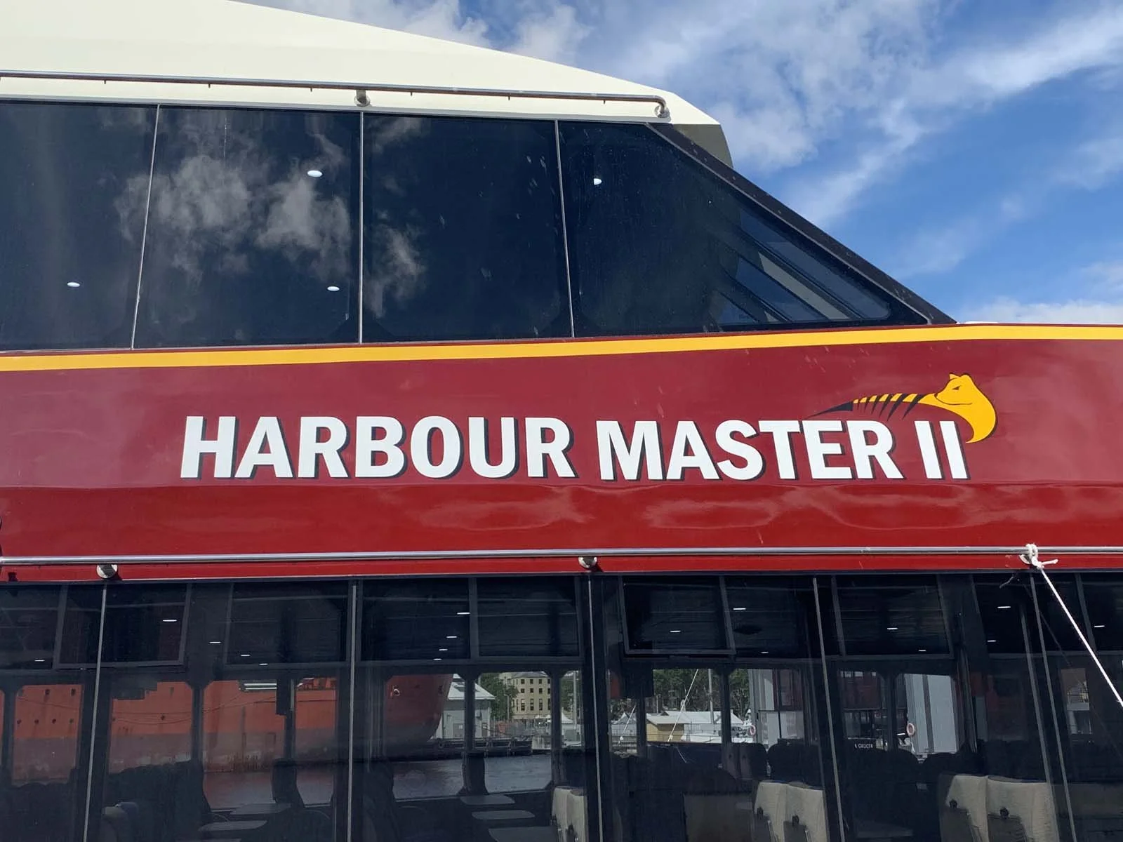 Taylor Marine Exhaust system supplied for Harbour Master II, supporting reliable operation in tourism and charter service.