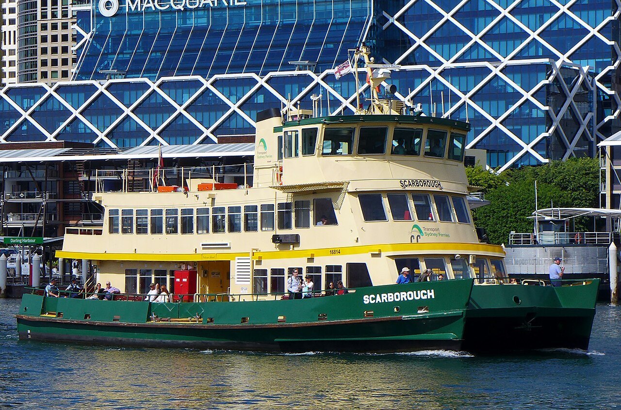 Taylor Marine Exhaust system supplied for Scarborough, a Sydney Harbour passenger ferry trusted for reliable daily transport operations.