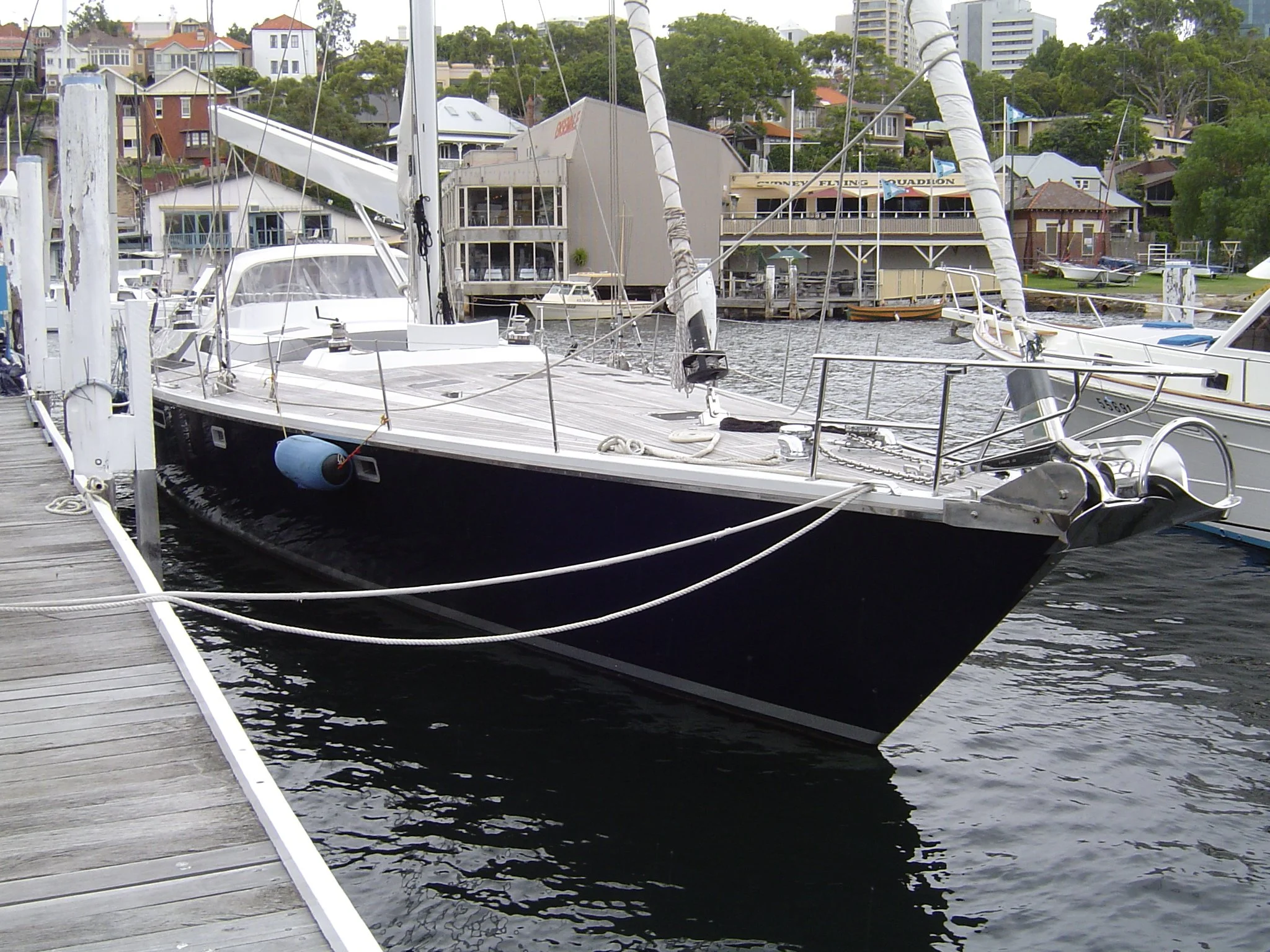 Taylor Marine Exhaust system supplied for sailing yacht.