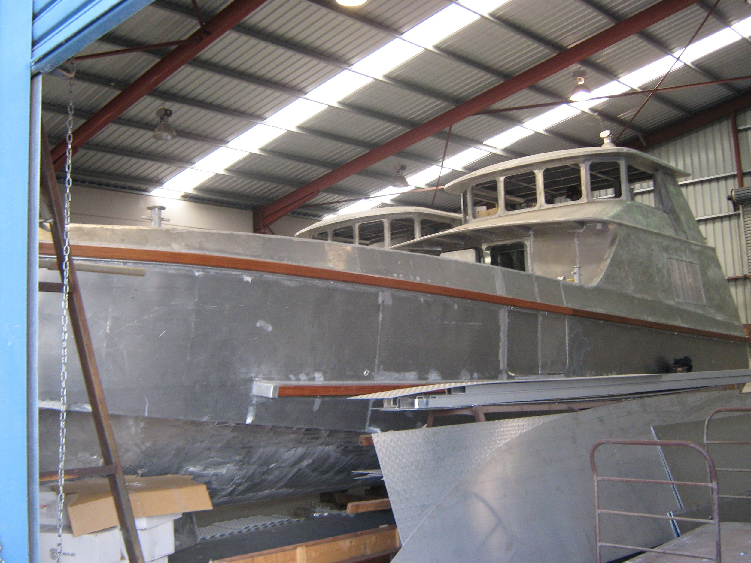 Taylor Marine Exhaust systems supplied for commercial vessel new-build and refit projects across the Australian marine industry.