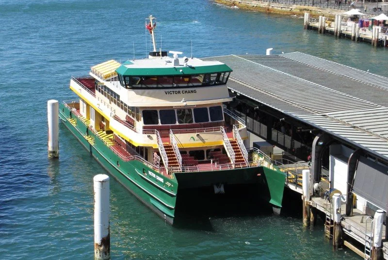 Taylor Marine Exhaust system supplied for a Sydney Ferries Victor Chang carrying passengers in daily harbour service.