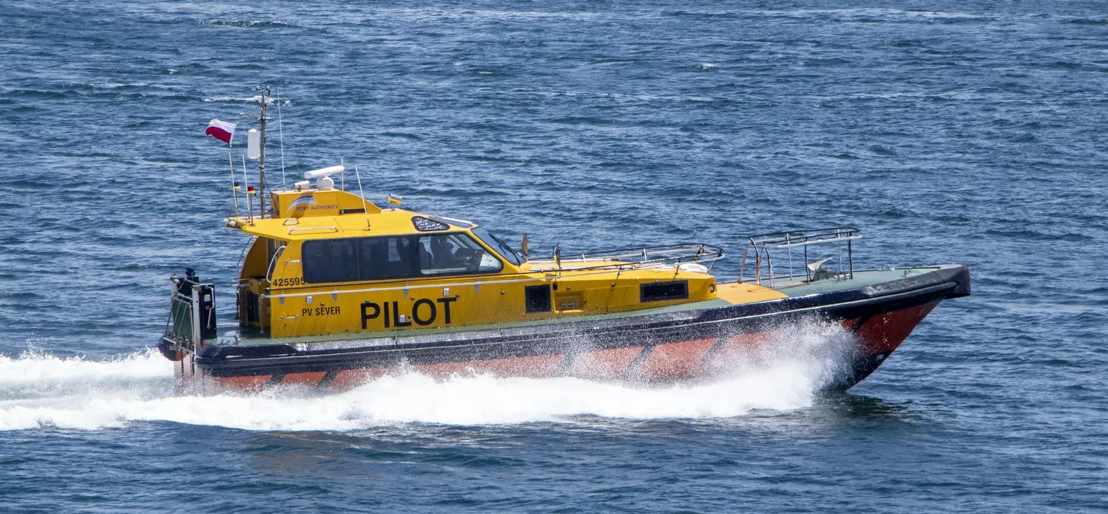 Pilot Boat. Taylor Marine Exhaust system supplied for a commercial pilot vessel operating in challenging coastal conditions.