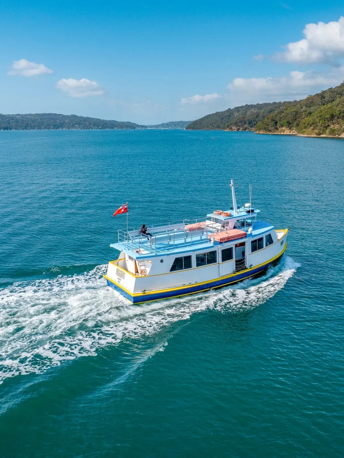 Taylor Marine Exhaust wet exhaust solution for commercial marine vessel.
