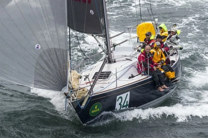 Racing Yacht. Taylor Marine Exhaust system supplied for a high-performance offshore Sydney to Hobart racing yacht.