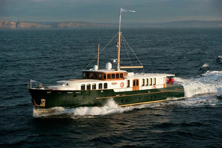 Taylor Marine Exhaust systems supplied for heritage vessel.