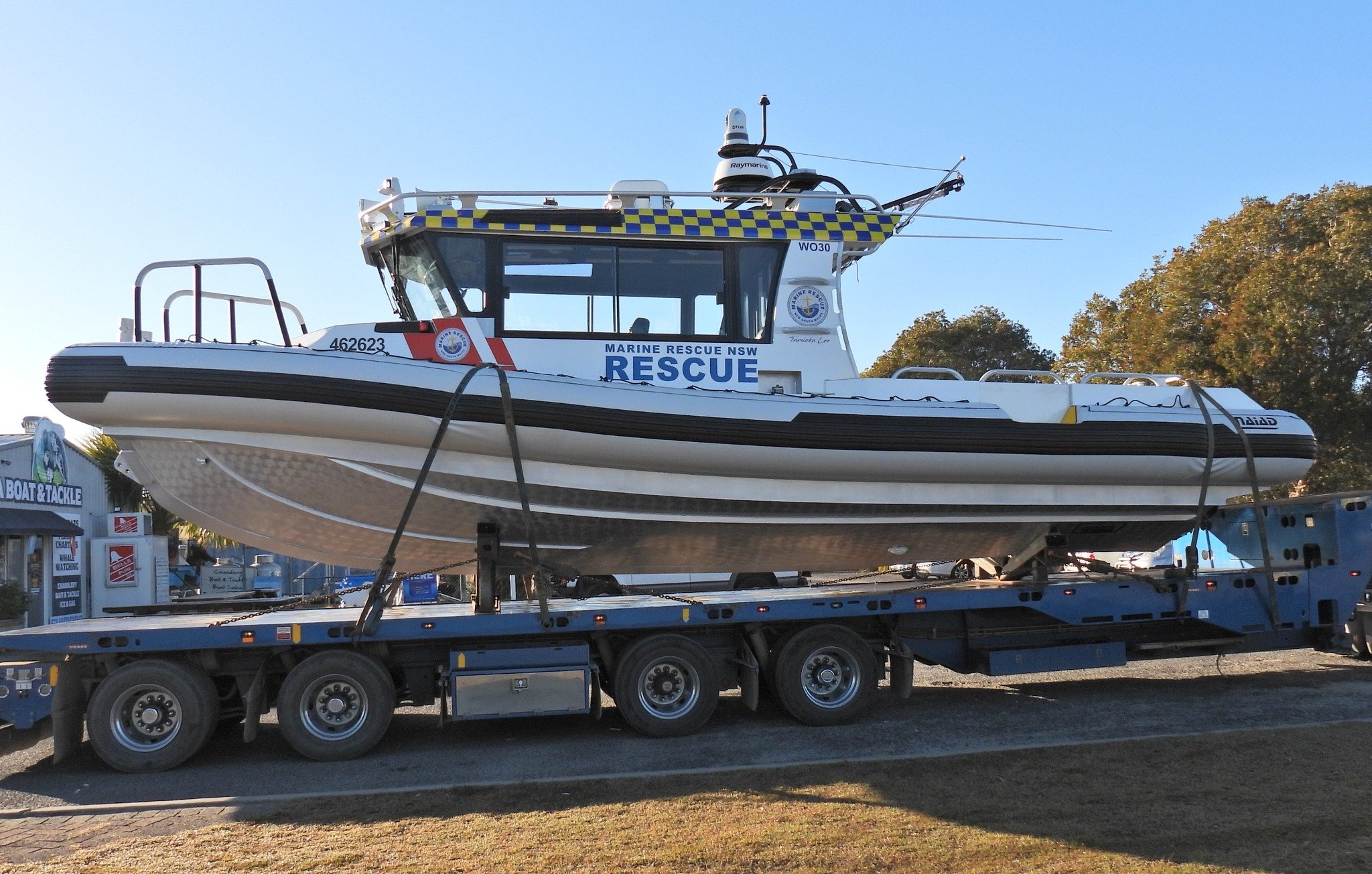 Taylor Marine Exhaust supplier to Marine Rescue NSW.