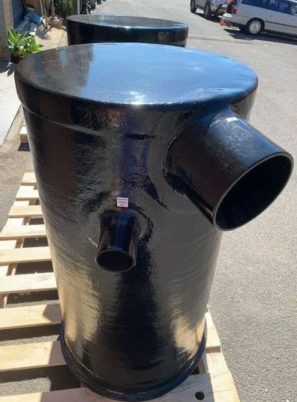 Premium marine water gas separator designed for effective cooling water separation.