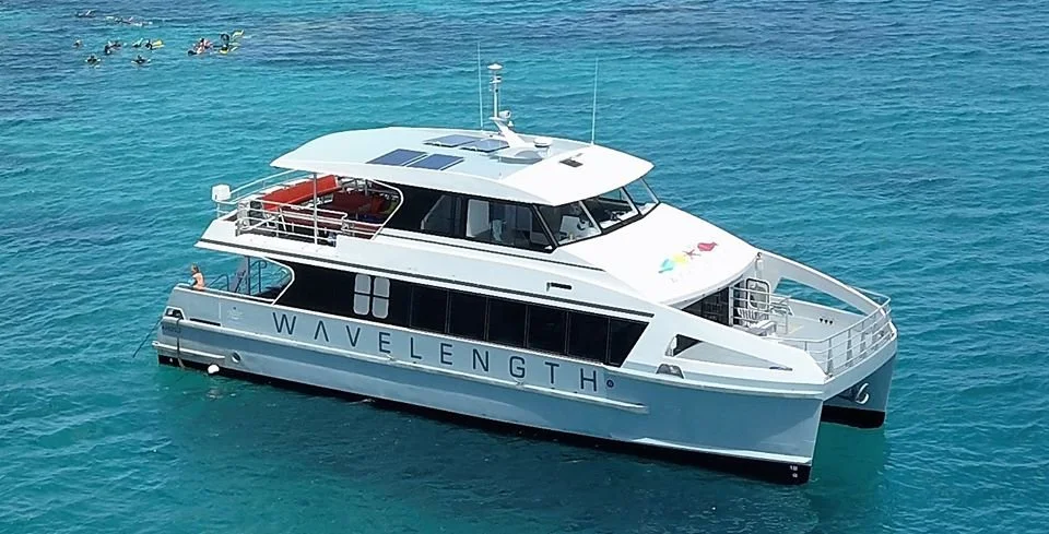 Taylor Marine Exhaust system supplied for Wavelength high-speed passenger catamaran operating in demanding commercial transport service.