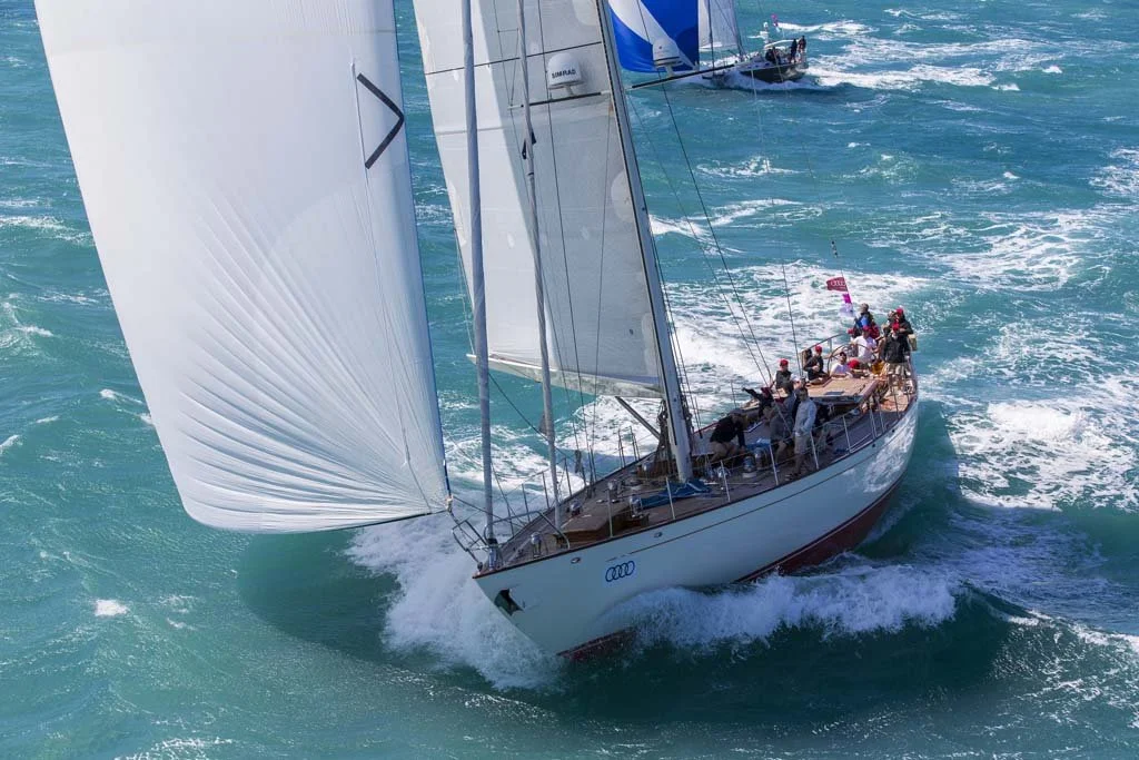 Taylor Marine Exhaust system supplied for a competitive offshore racing yacht built for ocean racing performance.