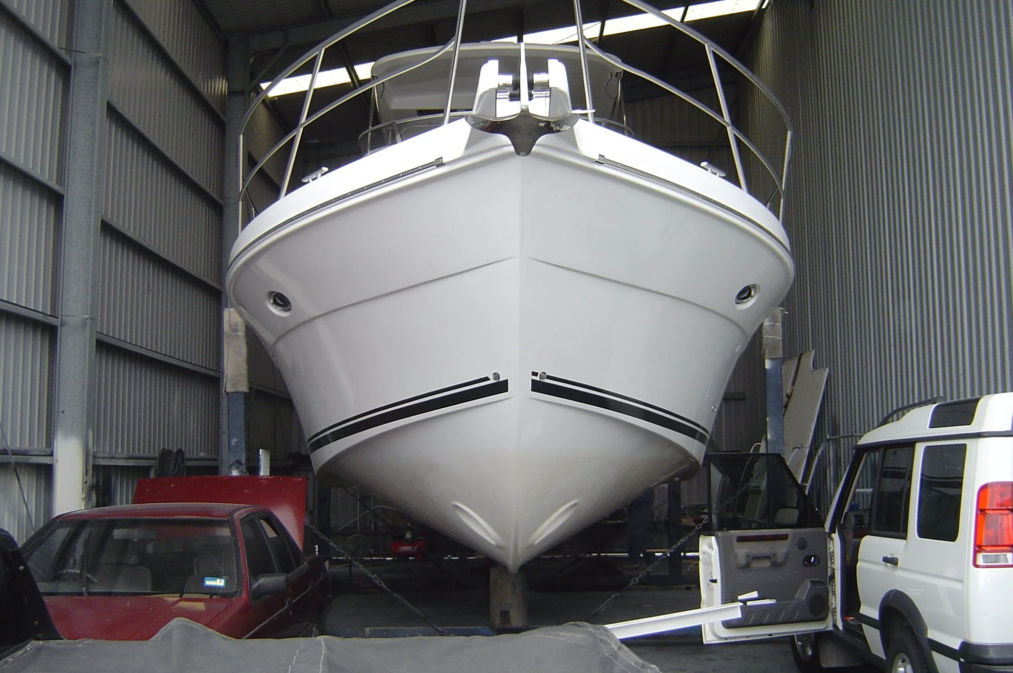 Taylor Marine Exhaust system supplied for a luxury motor yacht designed for premium recreational cruising.