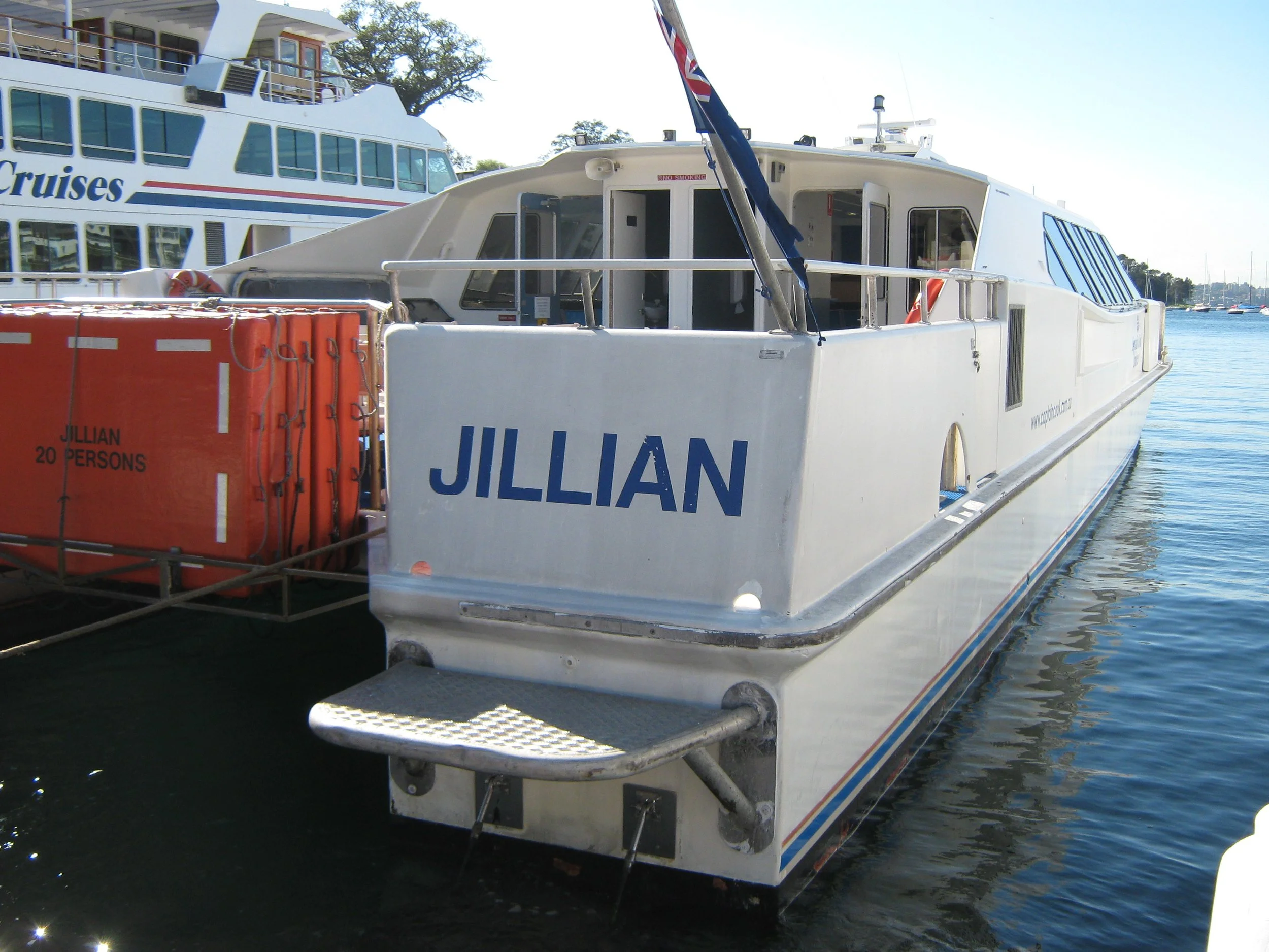 Taylor Marine Exhaust system supplied for Sydney Ferries Rocket Jillian.