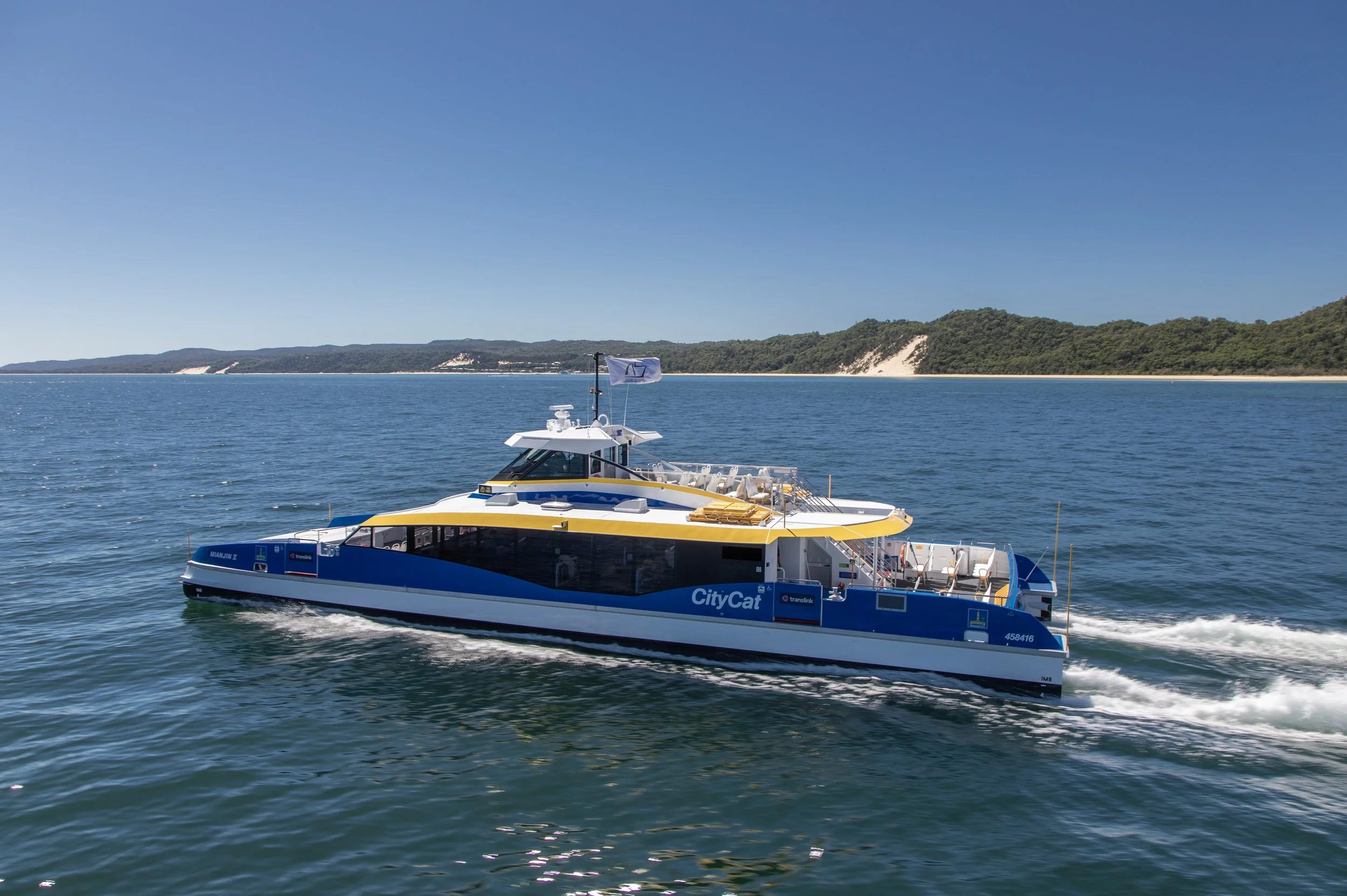Taylor Marine Exhaust system supplied for a CityCat passenger ferry operating in continuous commercial service.