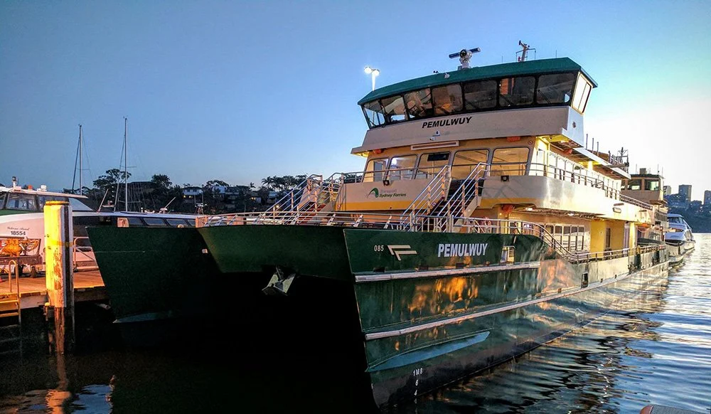 Taylor Marine Exhaust system supplied for Pemulwuy, a Sydney Harbour passenger ferry trusted to provide reliable service in daily commercial operation.