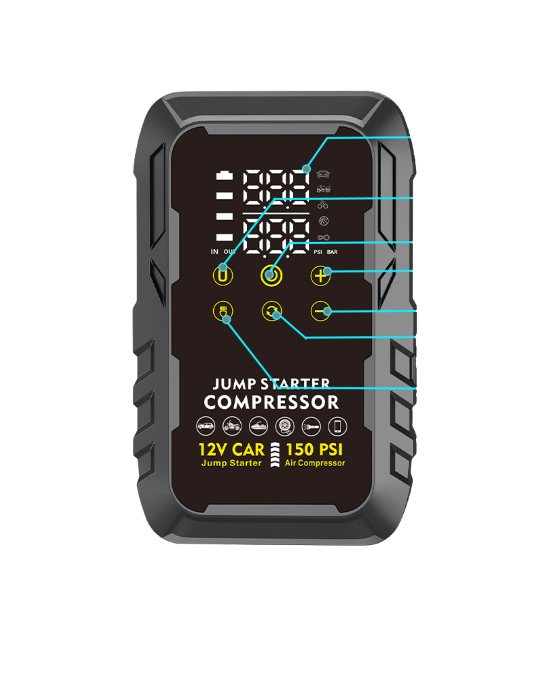 3000A Jump Starter