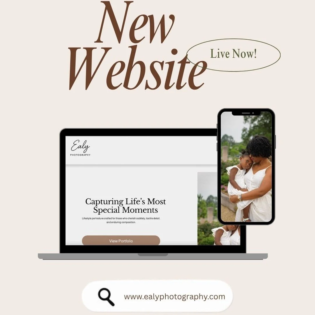 It&rsquo;s officially live! 🎉📸

I&rsquo;m excited to announce the launch of my new website! Link in bio!

This space was created to showcase my work, streamline communication, and give you a better look into the experience behind every session.

Wh