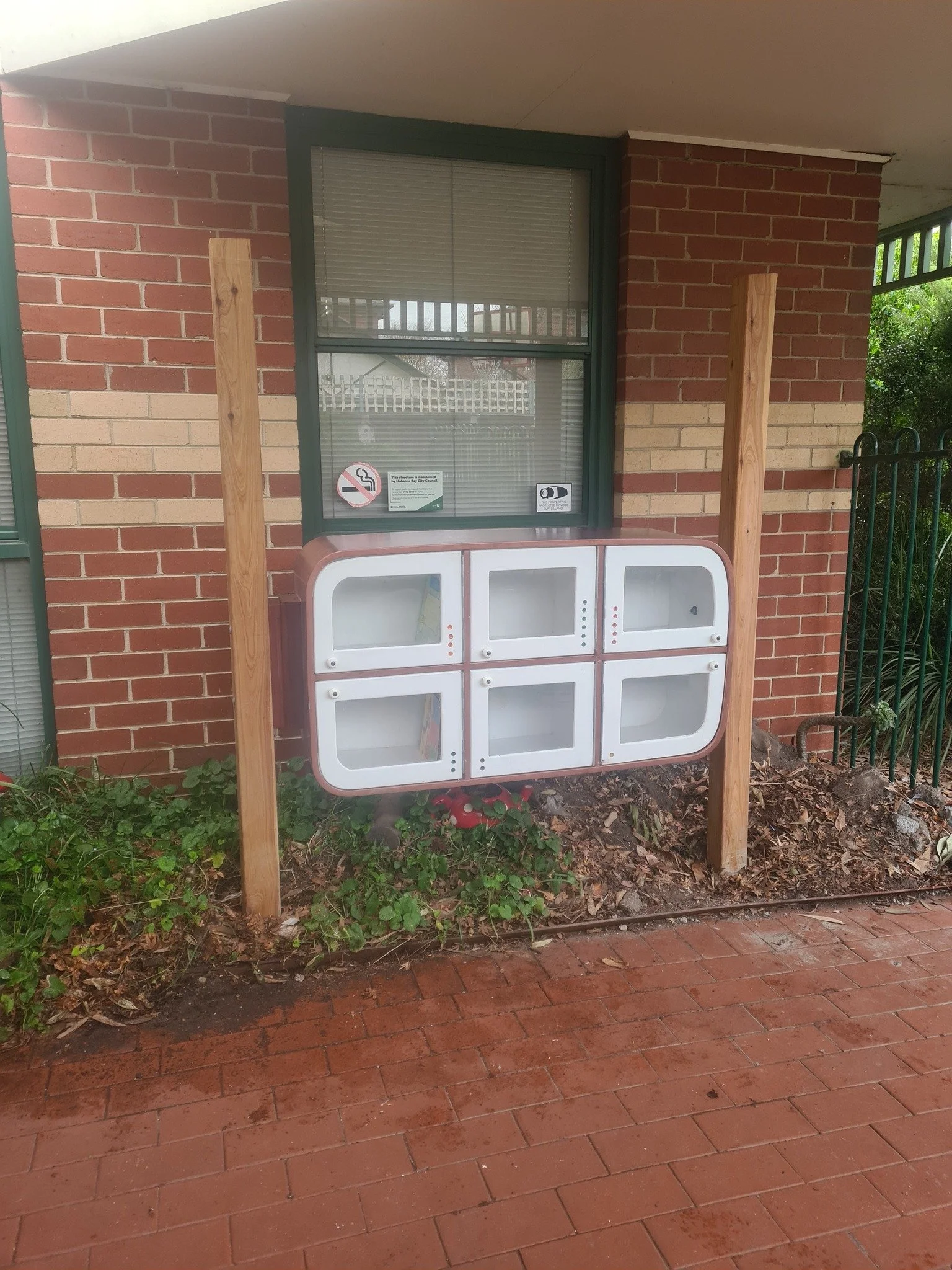 A  little free library became a big free library
