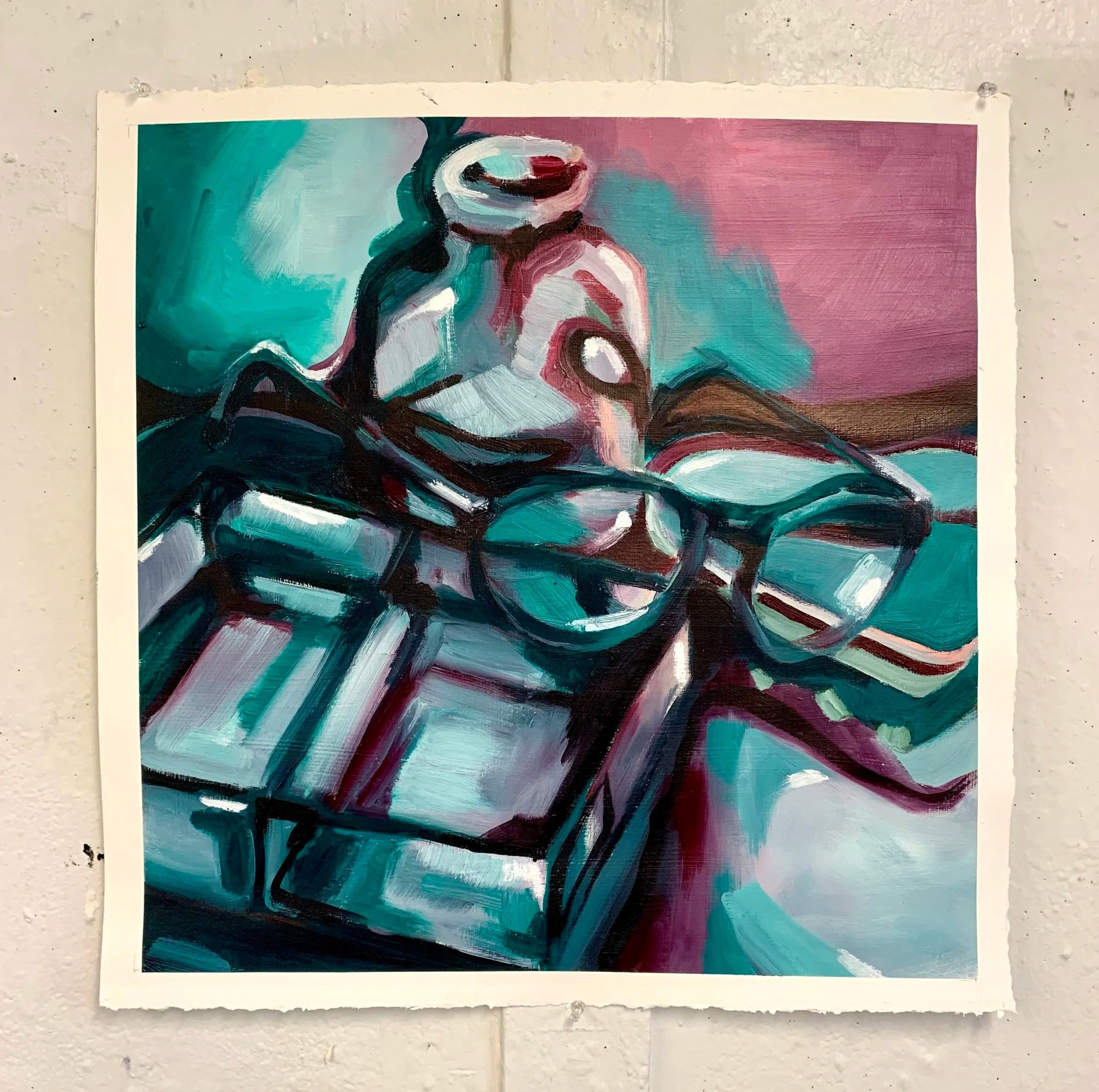 Complementary Still Life, 2022
Oil on paper