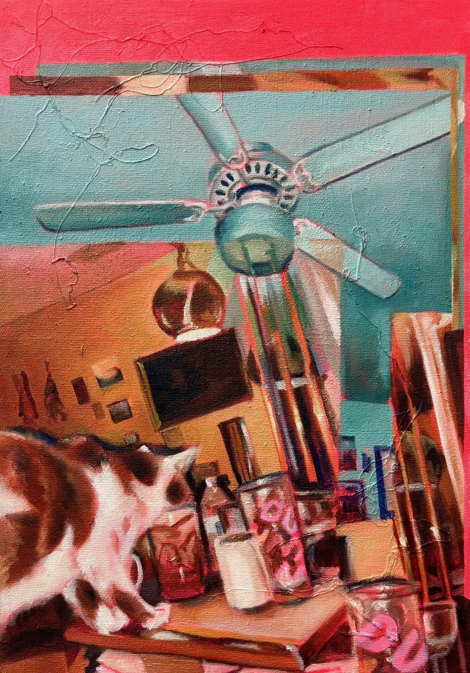 Dewey, 2024
Oil on canvas