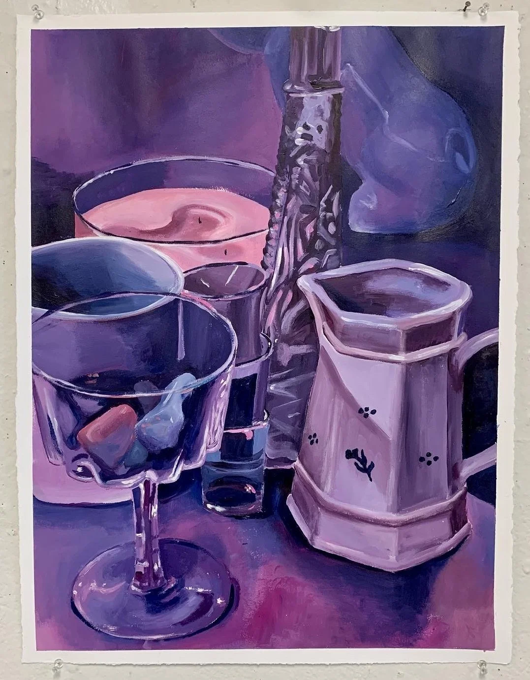 Still Life, 2023
Acrylic on paper