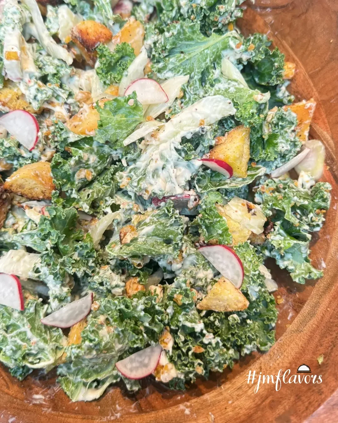 Kale &amp; Fennel Caesar Salad