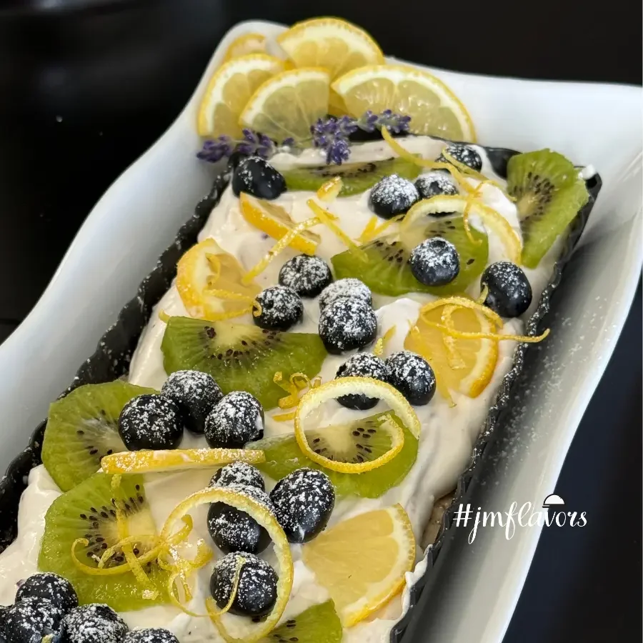 Blueberry Lemon Dream Tart