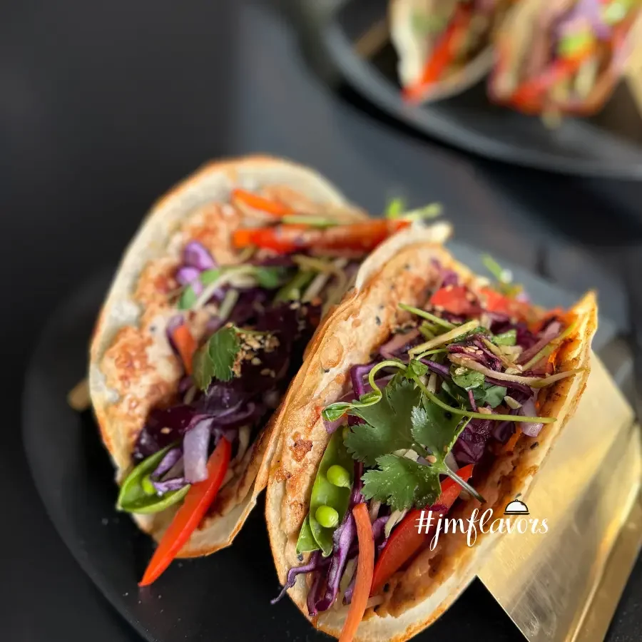 Asian Inspired Smash Burger
