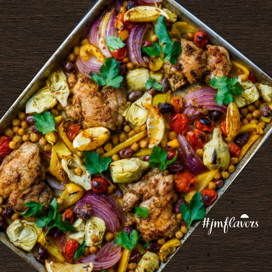 Sheet Pan Greek Chicken