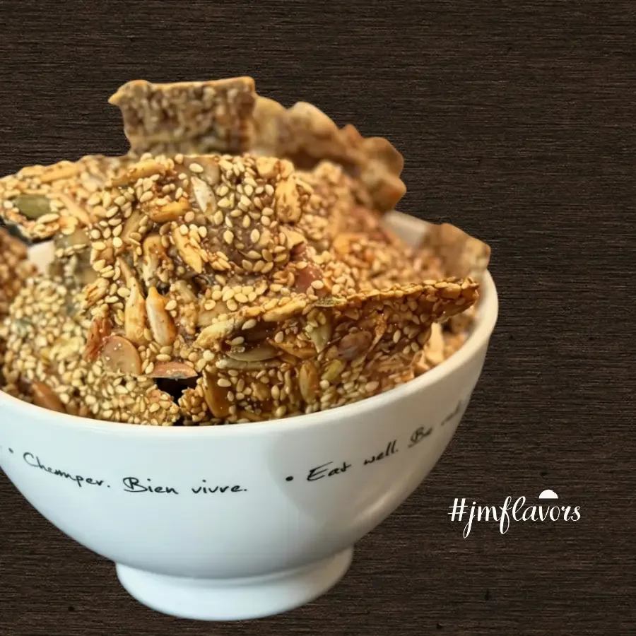 Berry Burst Seed Crackers