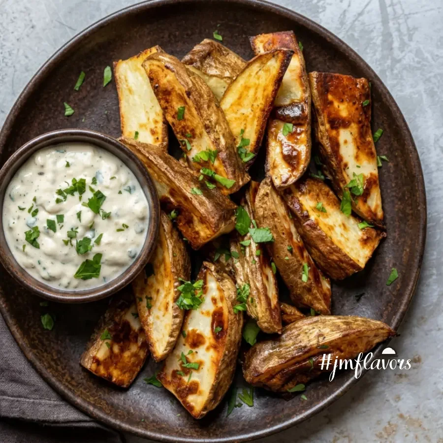 Caesar Roasted Potato Wedges