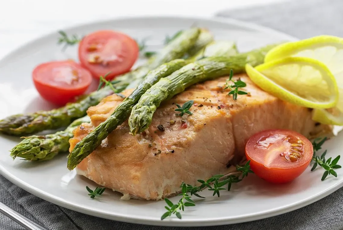 Barbecued Salmon with Dilly-Licious Mustard Mayonnaise