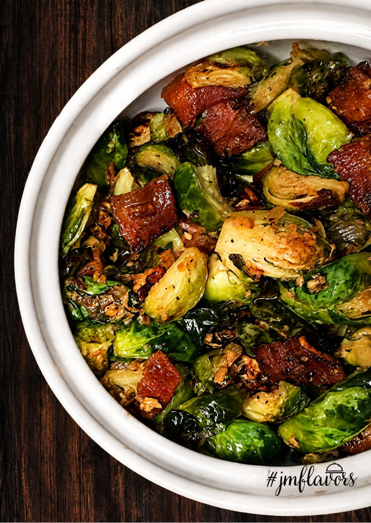 Maple Bacon Brussel Sprouts