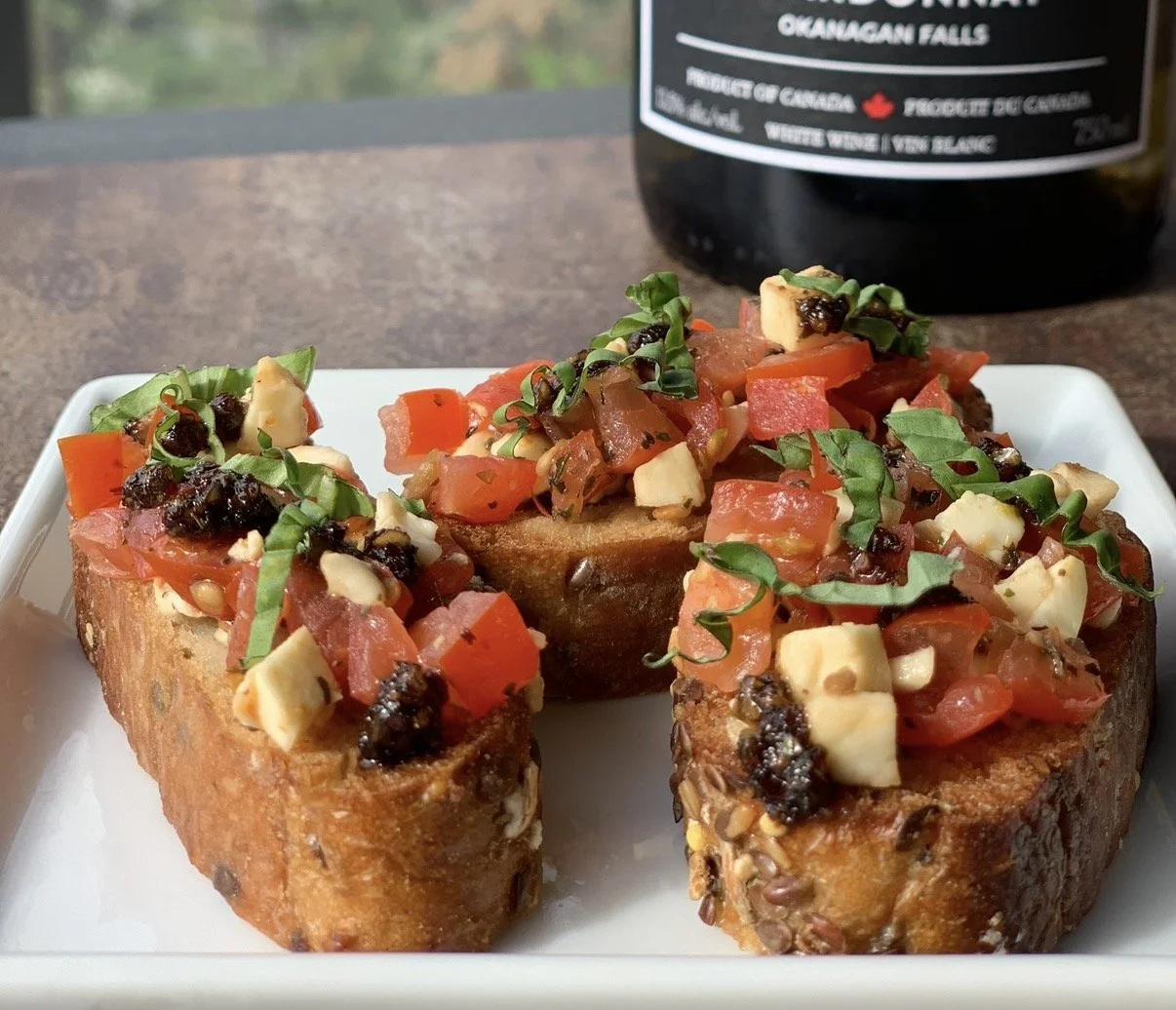 Bruschetta & Roasted Garlic Aioli