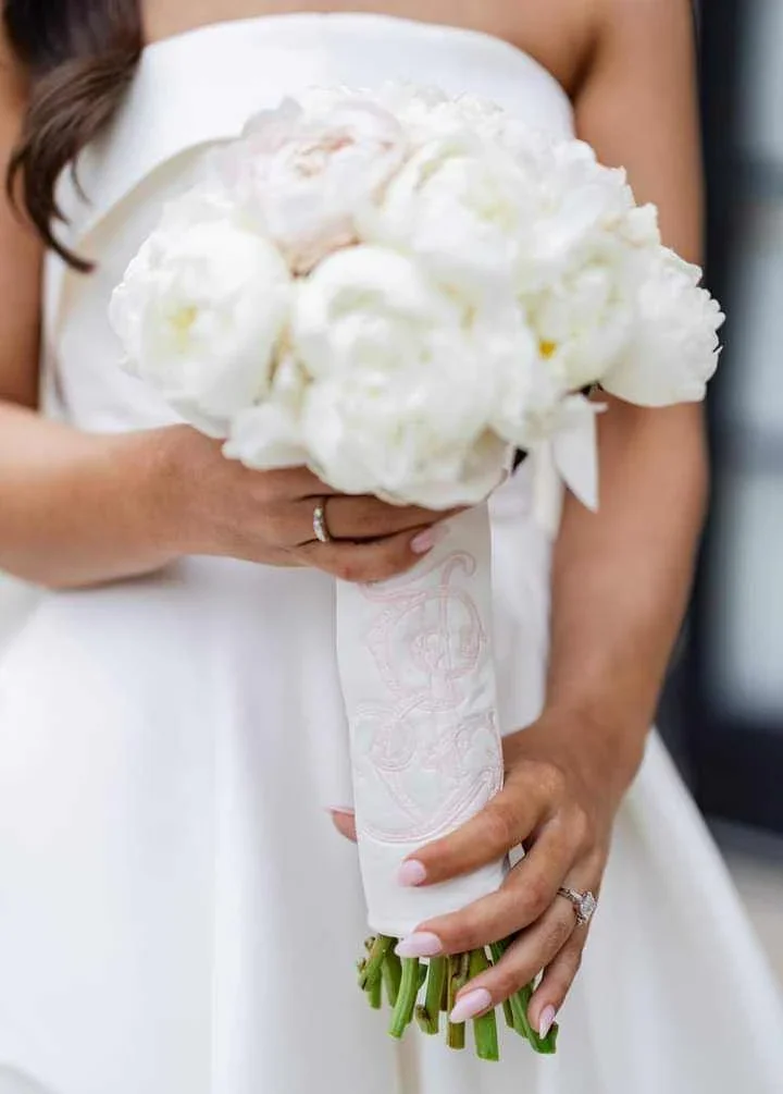 Custom Wedding Bouquet Sash| Bridal Bouquet