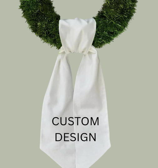 Custom Wreath Sash