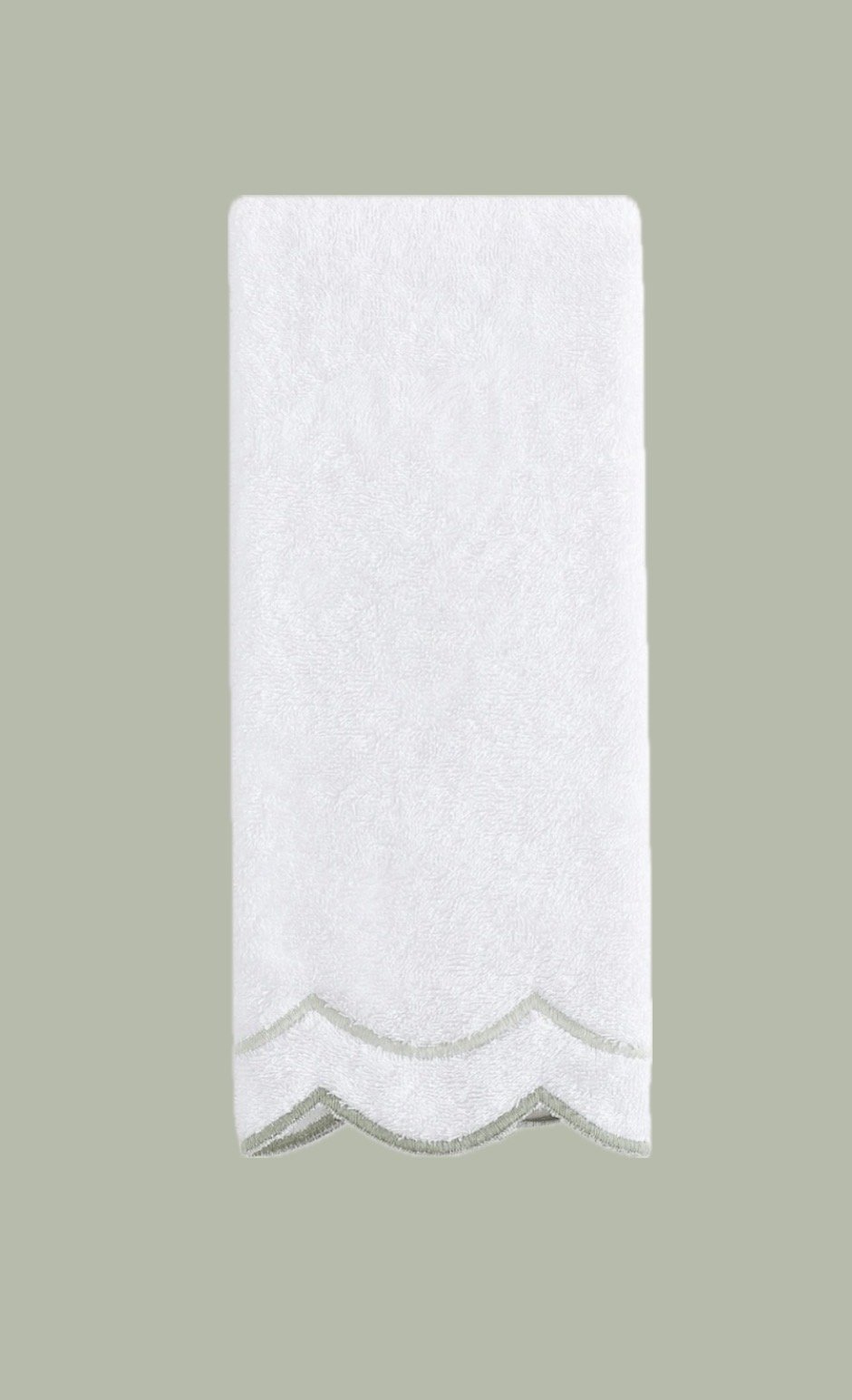 Scalloped HAND  Towel